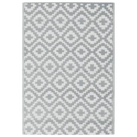Vidaxl buitenkleed arakil 160x230 cm pp grijs
