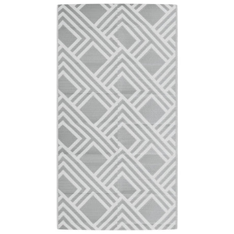 Vidaxl buitenkleed arakil 80x150 cm pp grijs