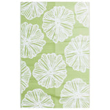 Vidaxl buitenkleed arakil 190x290 cm pp groen