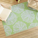 VidaXL outside rug arakil 140x200 cm polypropene green