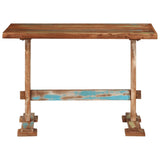 Vidaxl eettafel 110x55x78 cm massief gerecycled hout