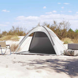 Vidaxl Beach Tenda impermeabile grigio