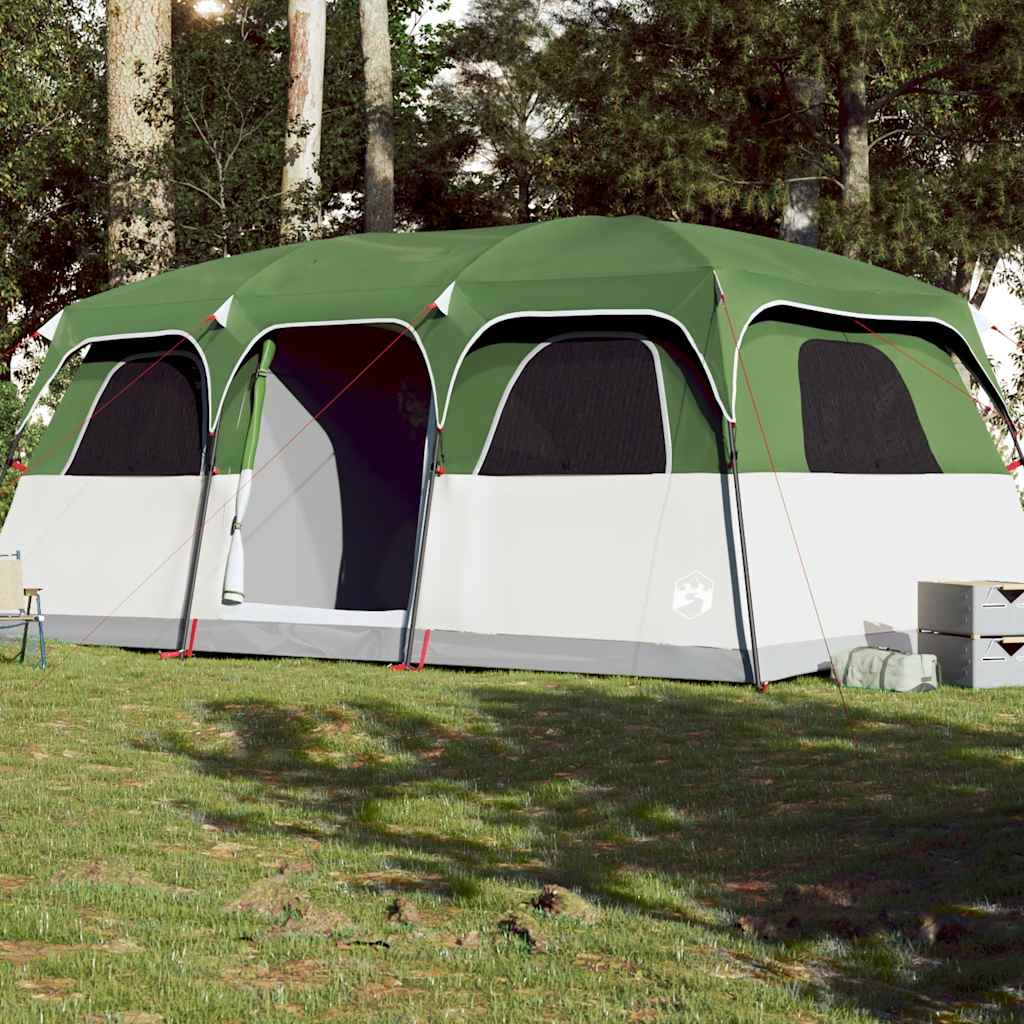 Vidaxl Family Green impermeable de 9 personas