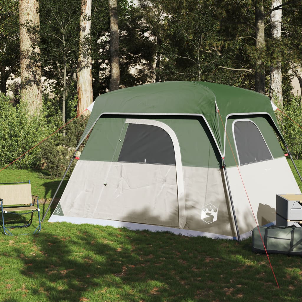 VidaXL Tent 4-persoons waterdicht groen