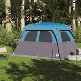 Vidaxl Family Blue impermeable de 6 personas