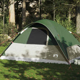 Vidaxl Dome Tenda a 6 persone impermeabile verde