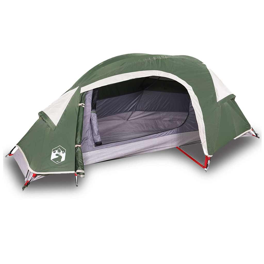 Vidaxl Dome Tent 1-osobowy wodoodporny zielony