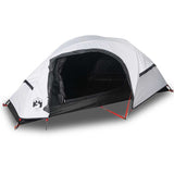 Vidaxl Dome Tent 1 Personne imperméable tissu accablant blanc