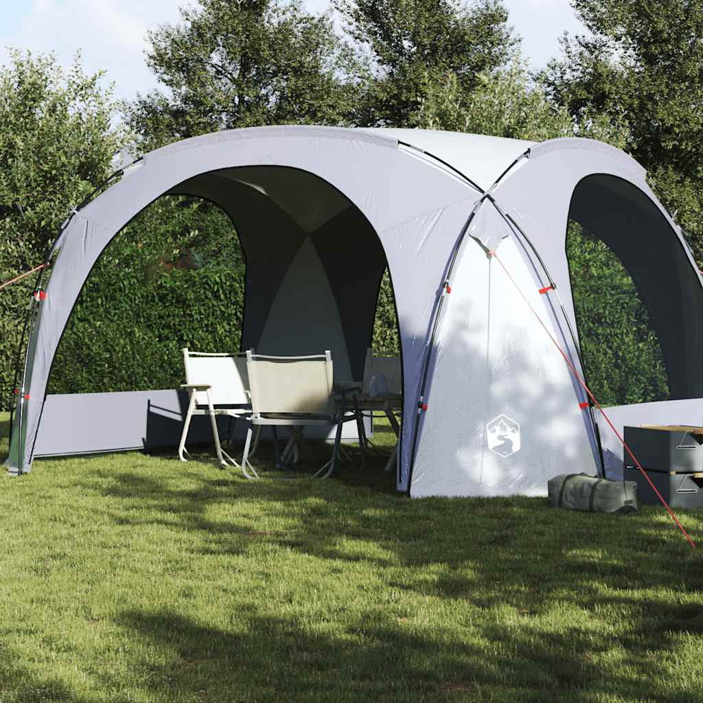 Vidaxl partytent waterdicht wit en grijs