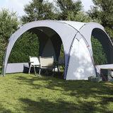 Vidaxl PartyTent Waterproof White and Grey