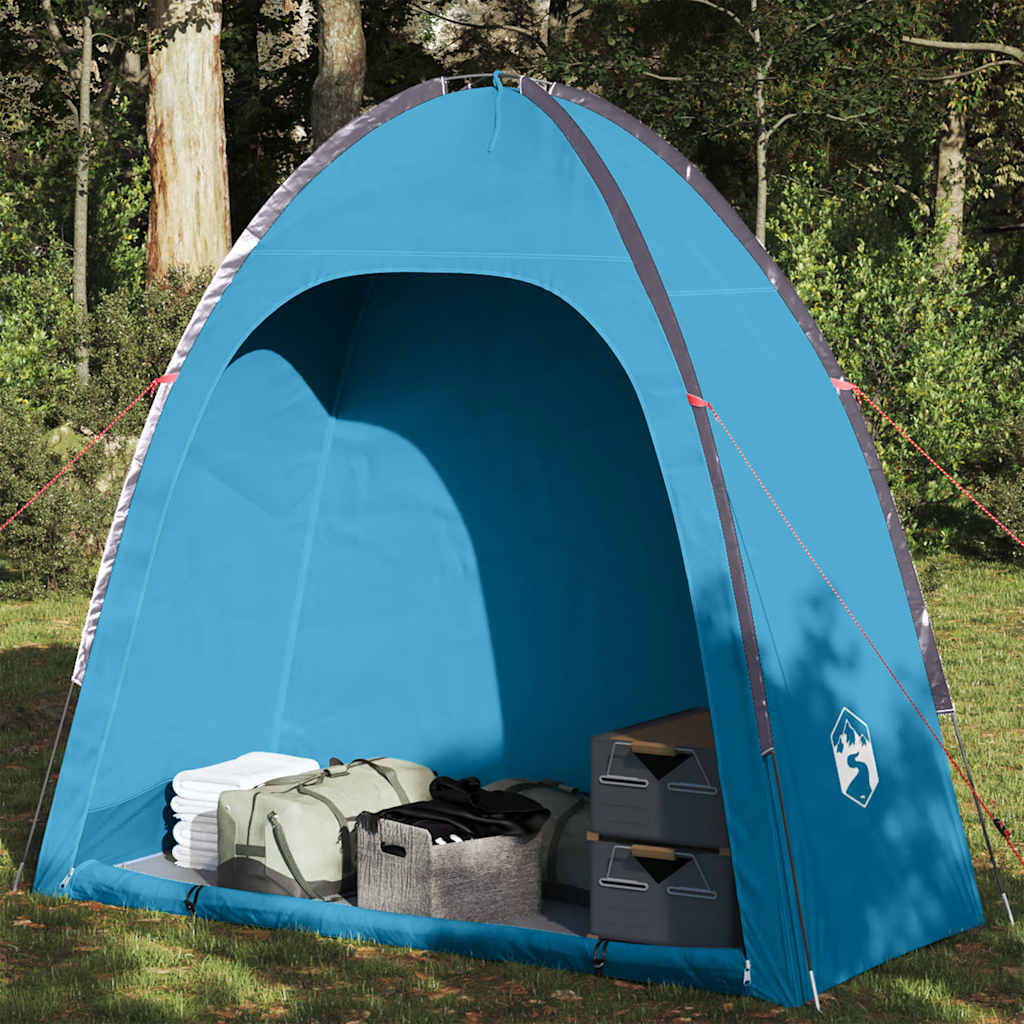 Tenda di stoccaggio vidaxl blu impermeabile