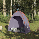 Vidaxl storage tent waterproof gray and orange