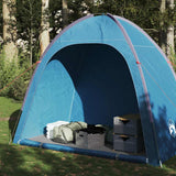 Vidaxl opbergtent waterdicht blauw