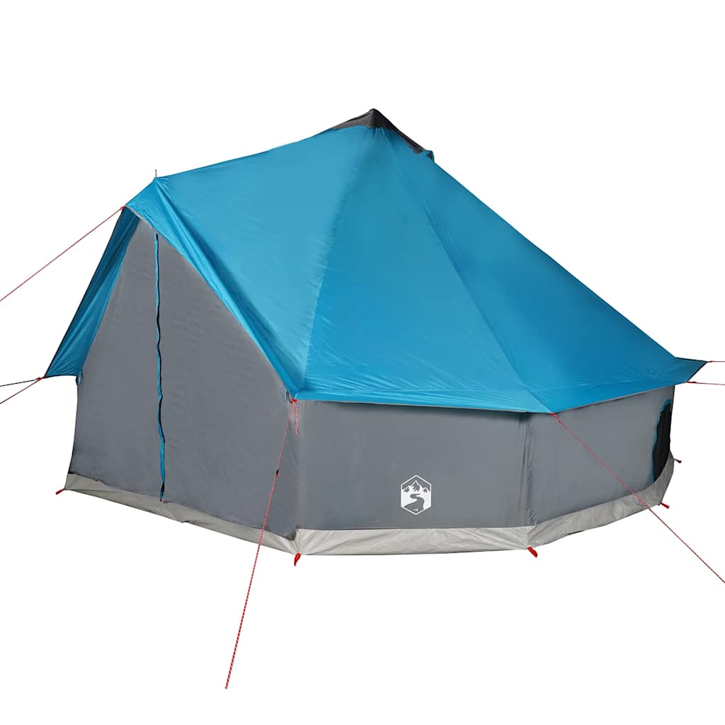 Vidaxl Tipitent for family 12-person waterproof blue