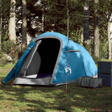 Vidaxl tunneltent 2-persoons waterdicht blauw