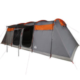 Vidaxl Tung Tent de 8 personas Impermeable y naranja