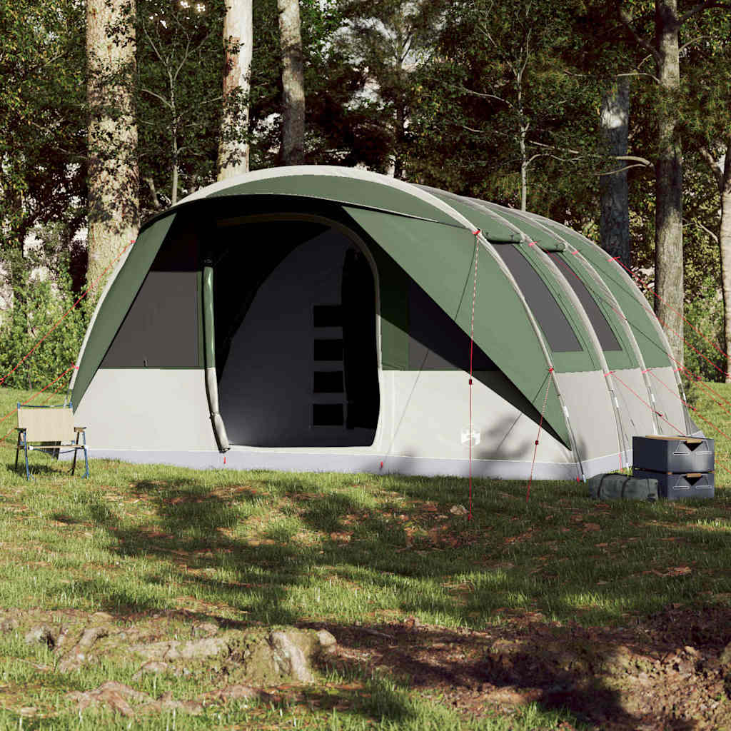 Vidaxl Tunnel tent 7-person Waterproof Green