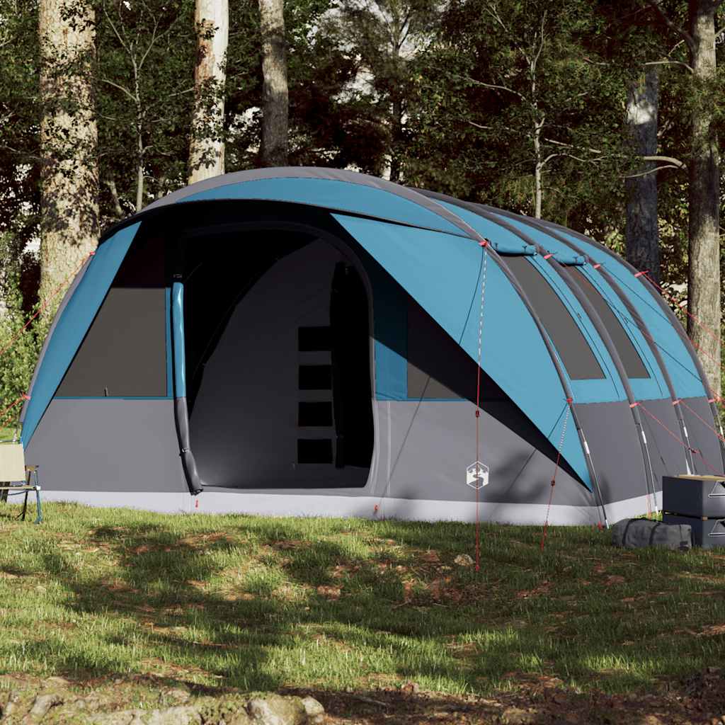 Vidaxl Tunnel Tent 7-osobowy wodoodporny niebieski