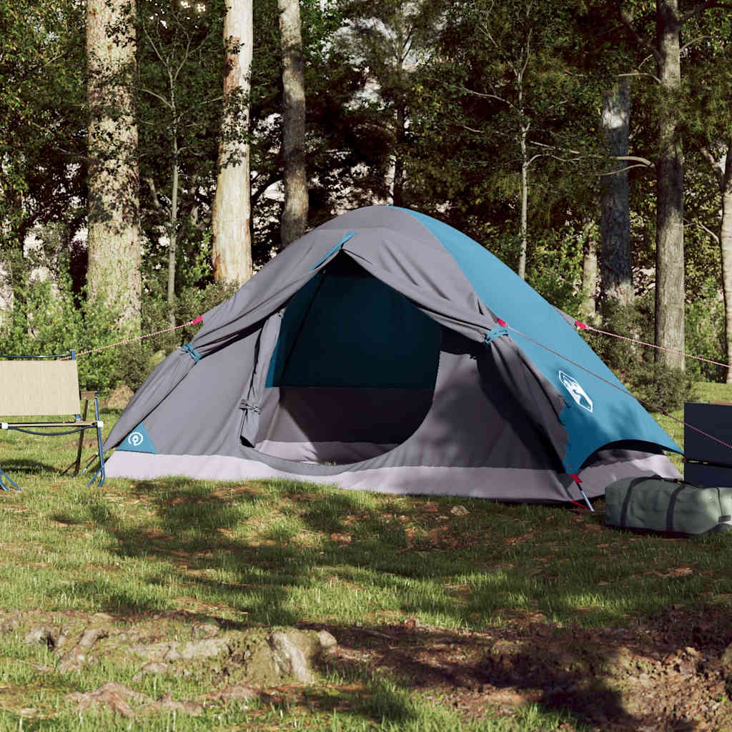 Vidaxl Dome telt 2-person vanntett blå