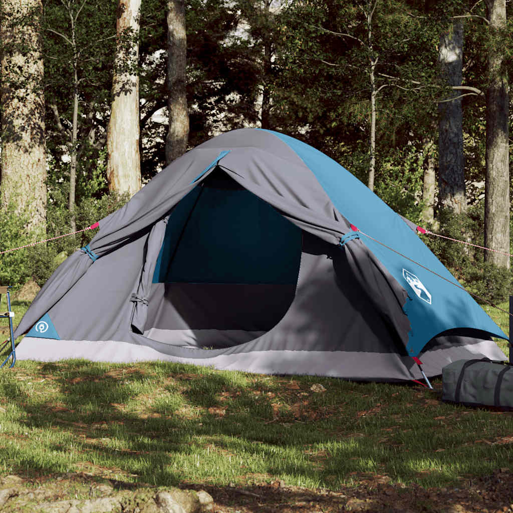 Vidaxl Dome Tenda Blu impermeabile per 2 persone