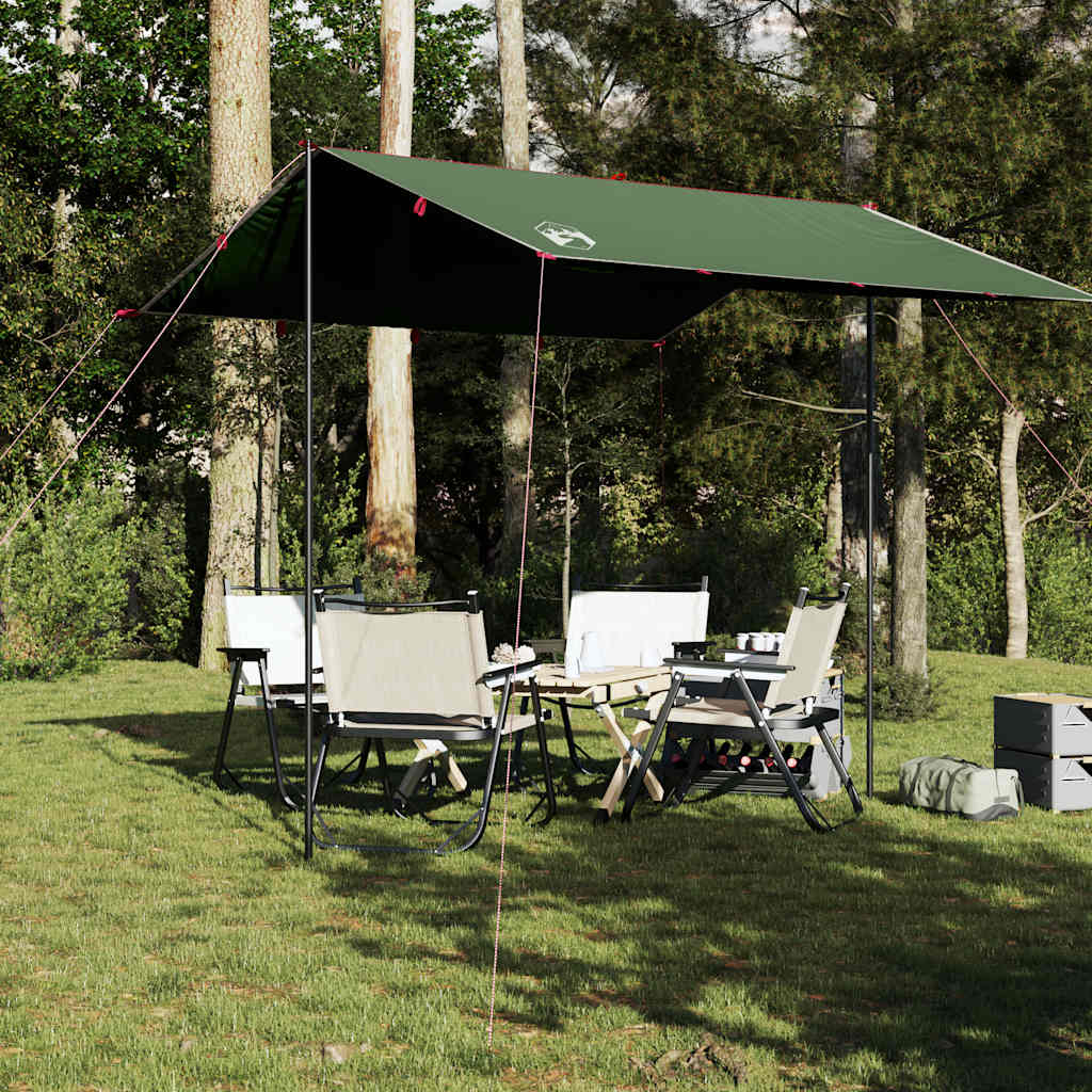 Vidaxl Camping Canopy Waasserdicht 300X294 cm gréng