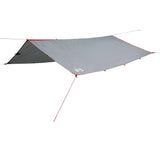 Vidaxl Camping Canvas impermeabile 300x294 cm grigio e arancione