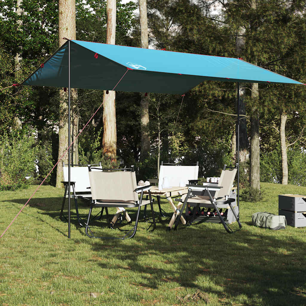 Vidaxl Camping Camping Waterproof 360x294 cm modrá