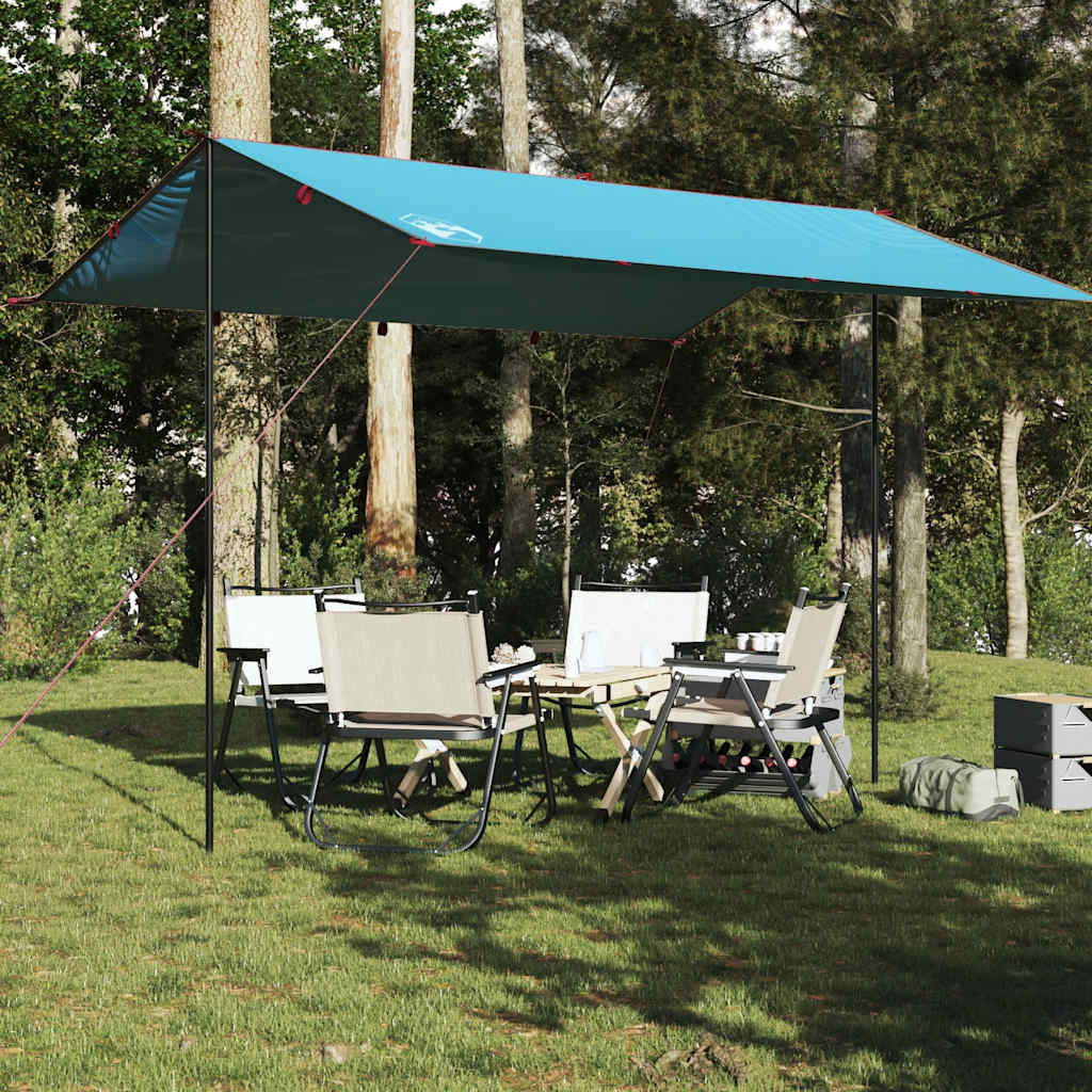 Vidaxl Camping Camping Camping wasserdicht 400x294 cm Blau