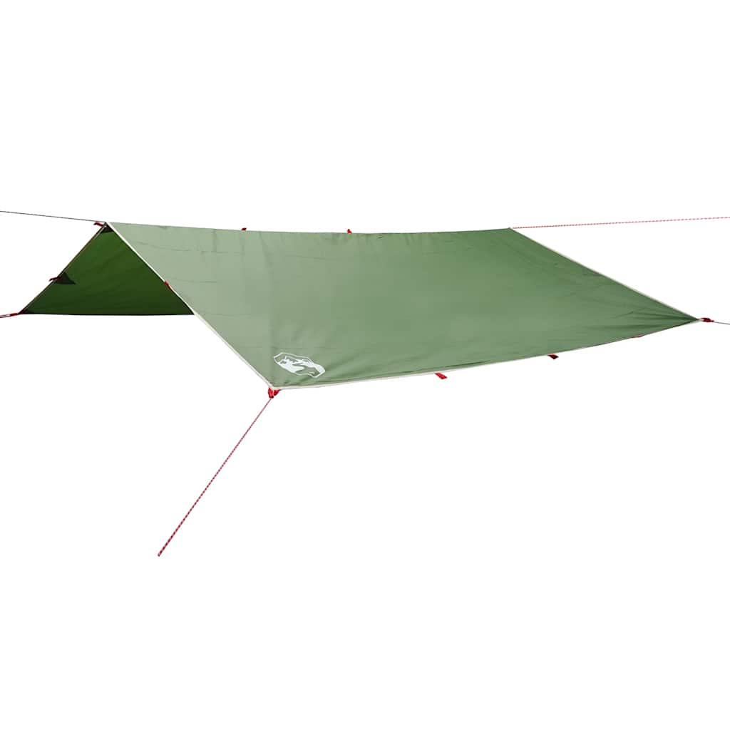 Vidaxl Camping Canopy Vandtæt 500x294 cm grøn