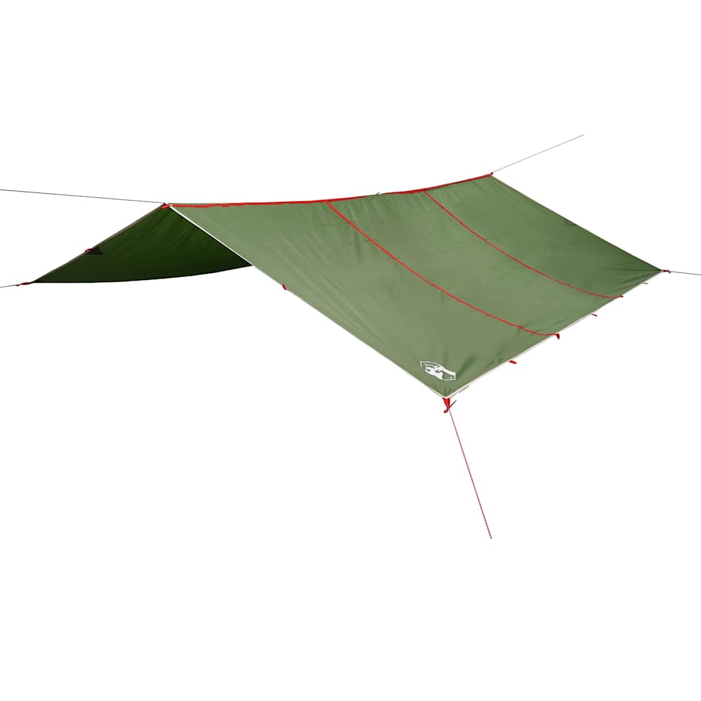 Vidaxl Camping -Baldachin wasserdicht 420 x 440 cm Grün