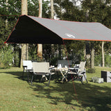 Vidaxl Camping Canvas Waasserdicht 420x440 cm Grey an orange