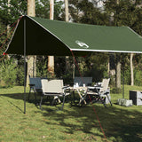 Vidaxl Camping Canopy Waterproof 430x380x210 cm zelená