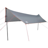 Vidaxl Camping Canvas wasserdicht 460x305x210 cm grau und orange