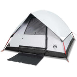 VidaXL Dome tent 2-person waterproofing fabric white