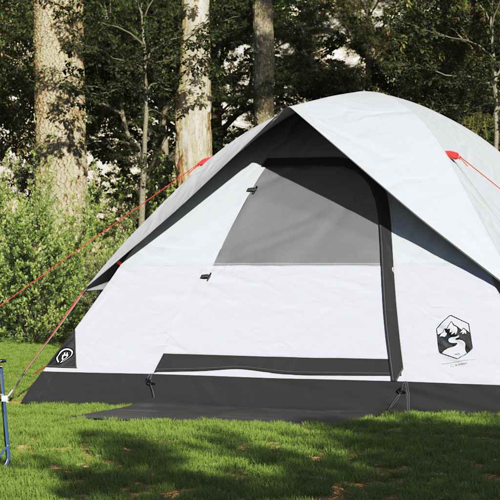 Vidaxl Dome Stan 6-Person Waterproofing Prach bílý