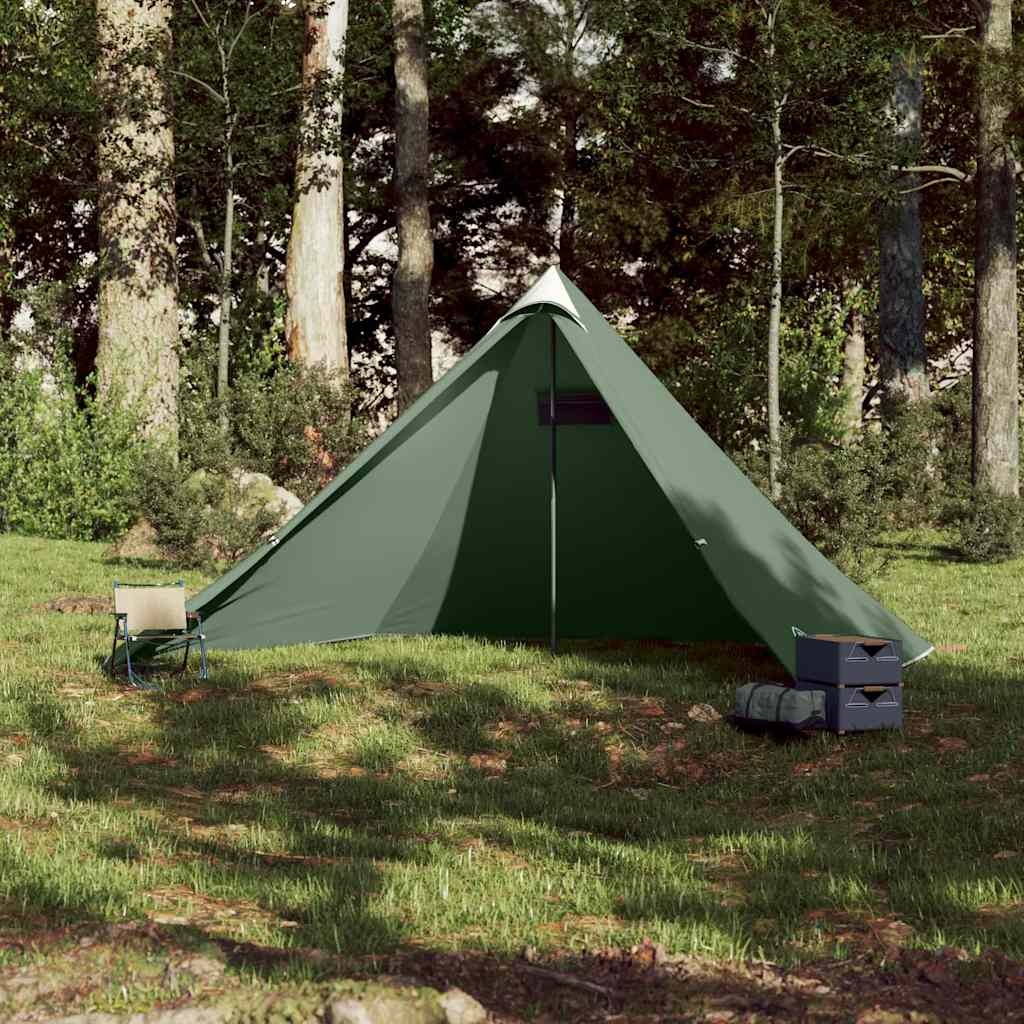 Vidaxl Tipitent for family 7-person waterproof green