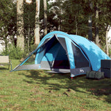 Tenda Vidaxl Blu impermeabile per 4 persone