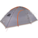 Vidaxl Tent 8 Personne étanche gris et orange