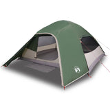 Vidaxl Dome Tent Green impermeabile per 4 persone