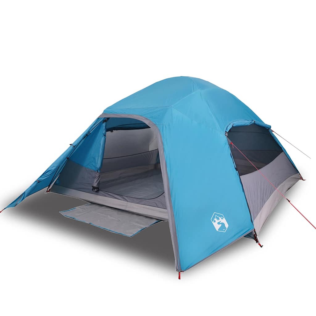 Vidaxl Dome Tent 4-Persona Blue impermeable