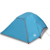 Vidaxl Dome Tent Blue impermeable de 6 personas