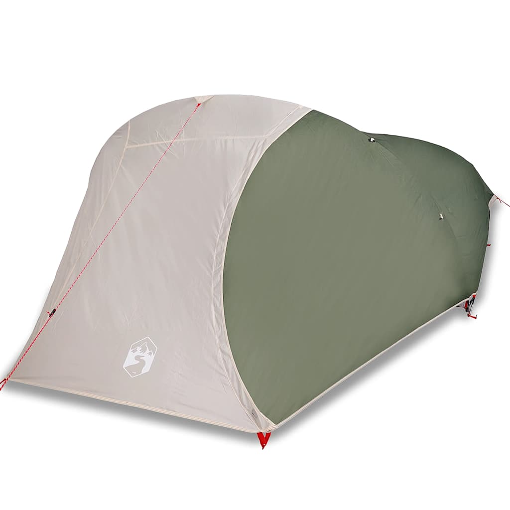 Vidaxl dome tente 4 personnes étanche verte