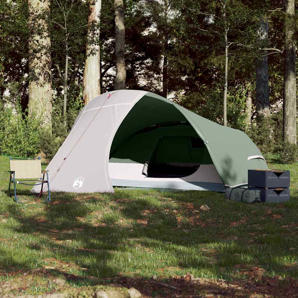 Vidaxl Dome Stan 4-Person Waterproof Green