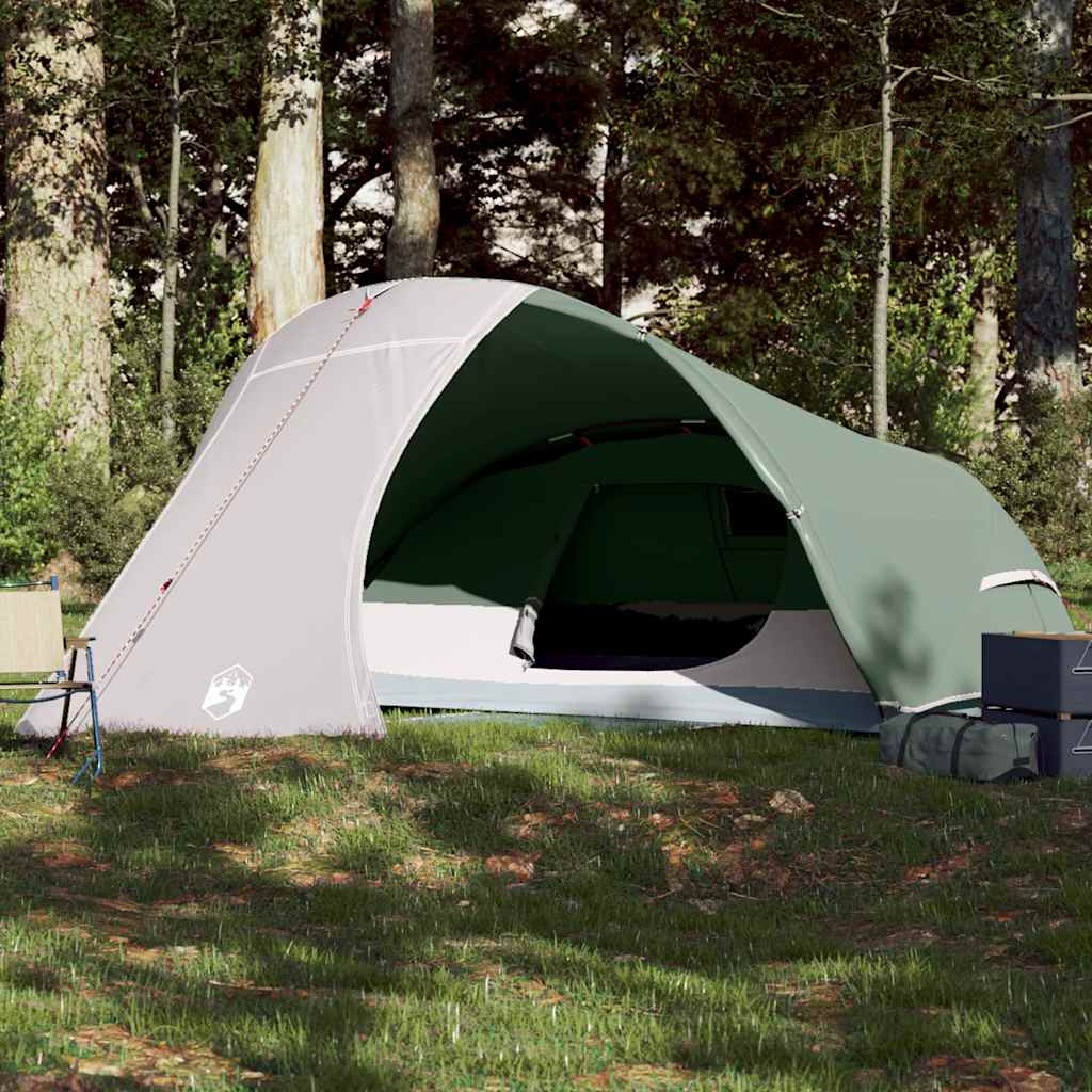 Vidaxl Dome Stan 4-Person Waterproof Green