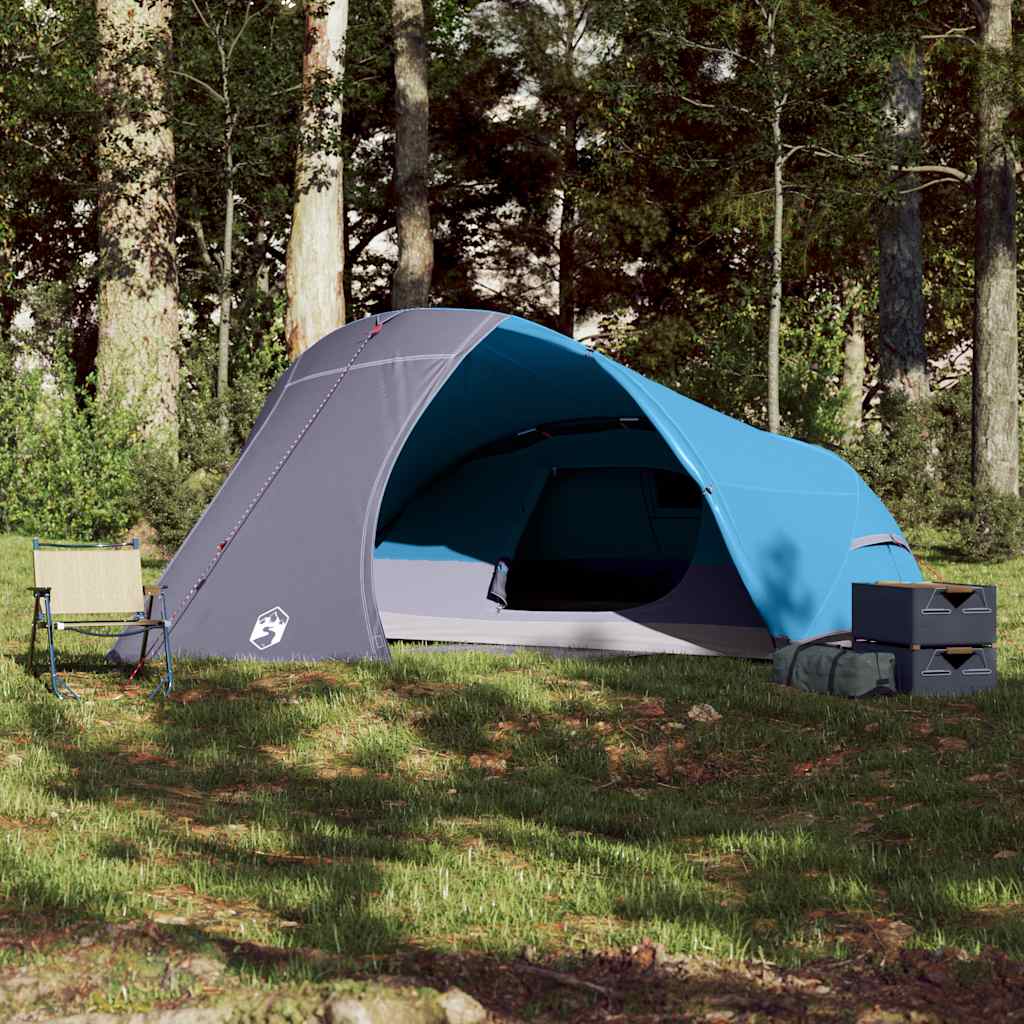 Vidaxl Dome Tent 4-osobowy wodoodporny niebieski