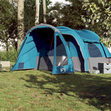 Vidaxl Camping Zelt 6-Personen wasserdicht blau