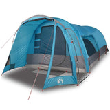 Vidaxl Tunnel tent for family 8-person waterproof blue