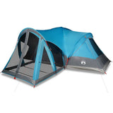 Vidaxl Tipitent for family 8-person waterproof blue