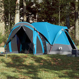 Vidaxl Tipitent for family 8-person waterproof blue