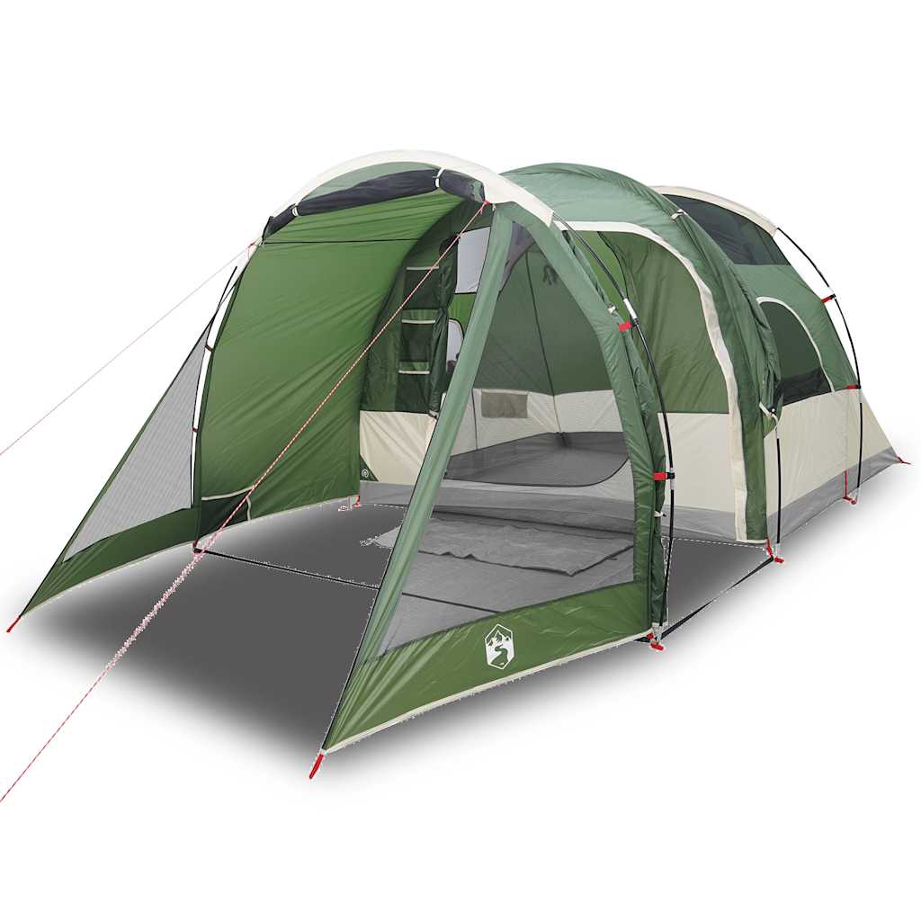 Vidaxl Tunnel Tent Green impermeabile per 4 persone